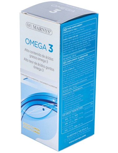 Omega 3 Marino Sabor Limon 125Ml.