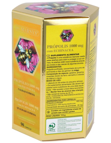 Propoleo 1000Mg.Con Echinacea 90Perlas