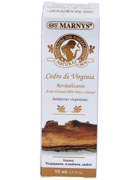 Marnys Aceite Esencial De Cedro De Virginia 15 Ml