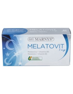 Melatovit (Melatonina 1Mg.+Vit.B6) 60Cap.