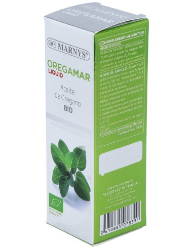 Marnys Aceite De Orégano Ecológico 30Ml