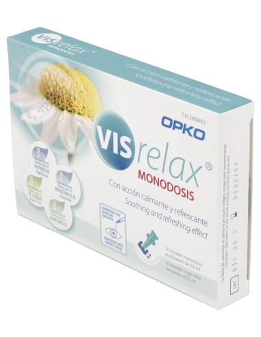 Pharmadiet Vis-Relax Monodosis 10 Unid