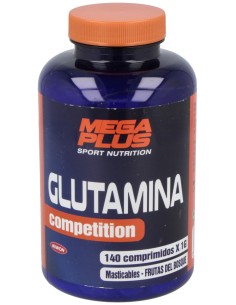 Mega Plus Glutamina Masticable 140Comp