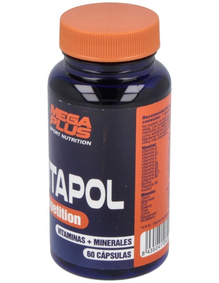 Mega Plus Vitapol Vitamina Minerales 60Caps