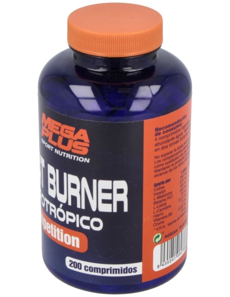 Fat Burner Lipotropico 200Comp. De 1,8Gr
