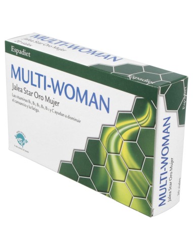 Espadiet Jalea Real Multiwoman Fructosa 20Uds