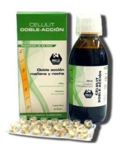 Nale Celulit Doble Accion Jarabe 250 Ml + 20 Perlas
