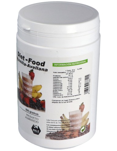 Diet Food Batido Vainilla Y Avellana 500Gr
