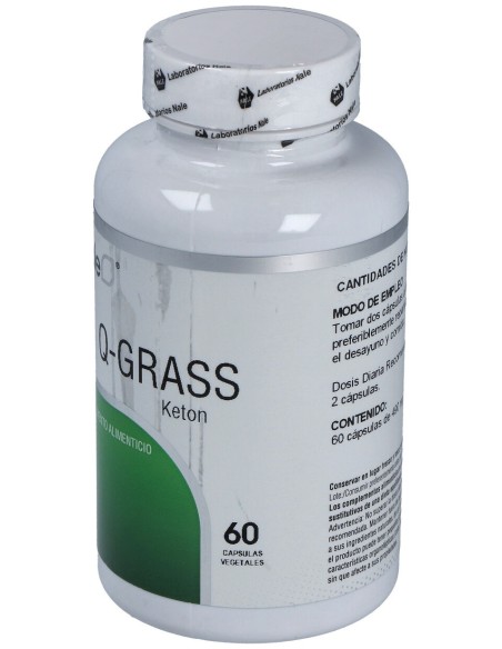 Nale Q-Grass Ketone Cetona Frambuesa 60Caps