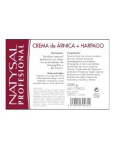 Arnica Y Harpagophytum Crema 1Kg.