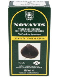 Tinte Novavis 4N Castaño 120Ml.