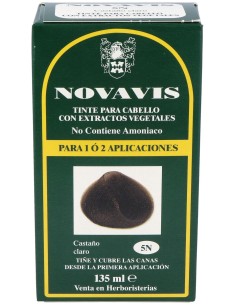 Tinte Novavis 5N Castaño Claro 120Ml