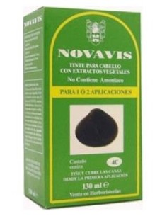 Tinte Novavis 4C Castaño Ceniza 120Ml.