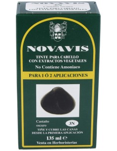 Tinte Novavis 3N Castaño Oscuro 120Ml.