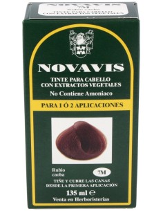 Tinte Novavis 7M Rubio Caoba 120Ml.