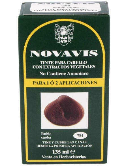 Tinte Novavis 7M Rubio Caoba 120Ml.