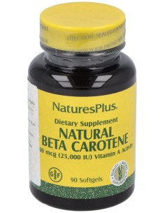 Nature'S Plus Beta Caroteno 90 Perlas
