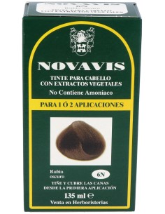 Tinte Novavis 6N Rubio Oscuro 120Ml.