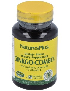 Nature'S Plus Ginkgo Combo 60  Caps