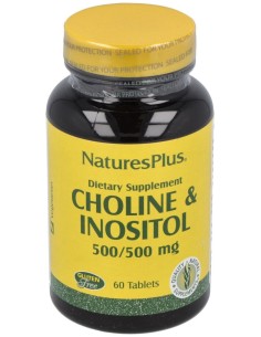 Nature'S Plus Colina & Inositol 500Mg 60Caps