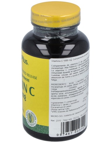 Natures Plus Vitamina C 1000Mg 180Compr