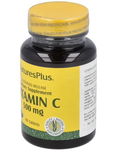 Vit. C 500Mg + Escaramujo (Accion Retard.) 90Comp