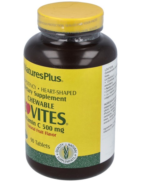 Lovites 500Mg. (Sabor Cereza) 90 Comp. Masticables