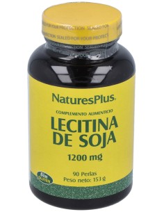 Nature'S Plus Lecitina De Soja 90 Perlas