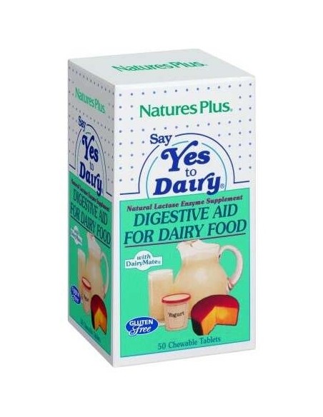 Natures Plus Say Yes To Dairy 50 Comprimidos