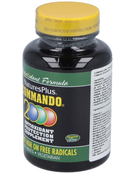 Nature'S Plus Commando 2000 60 Tabletas