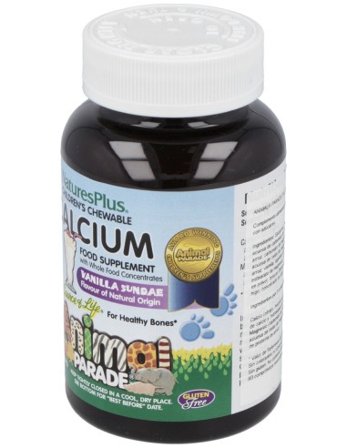 Animal Parade Calcio 90 Comprimidos Masticables