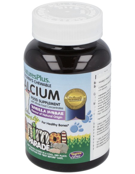 Animal Parade Calcio 90 Comprimidos Masticables