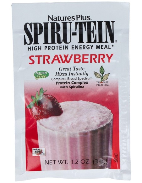 Nature'S Plus Spiru Tein Fresa Sobre 3G