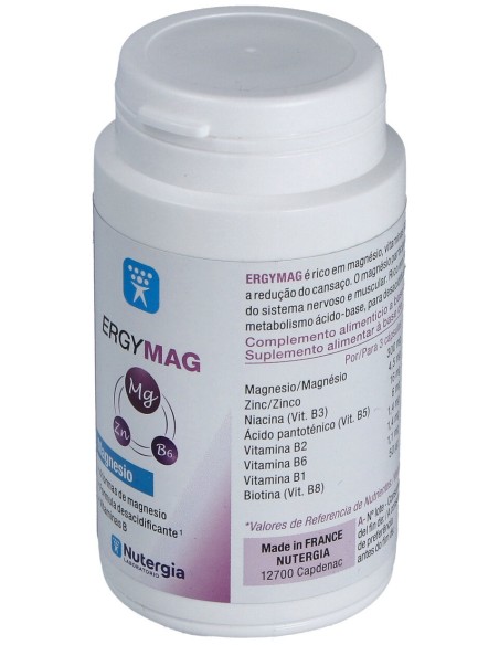Ergymag (Remineralizante Y Desacidificante) 100Cap
