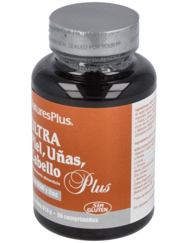 Ultra Piel Cabello Y Uñas 60Comp.