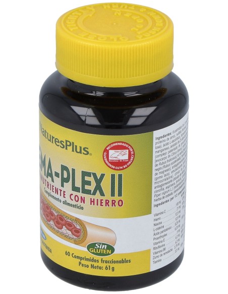 Hema-Plex Ii (Accion Retardada) 60 Comp.