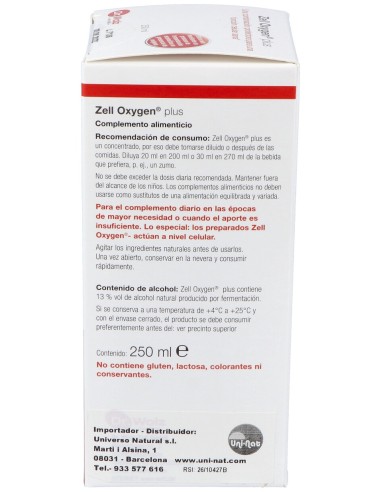 Dr. Wolz Zell Oxygen Plus 250Ml