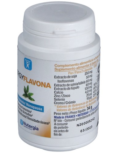 Nutergia Ergyflavona 60 Cápsulas