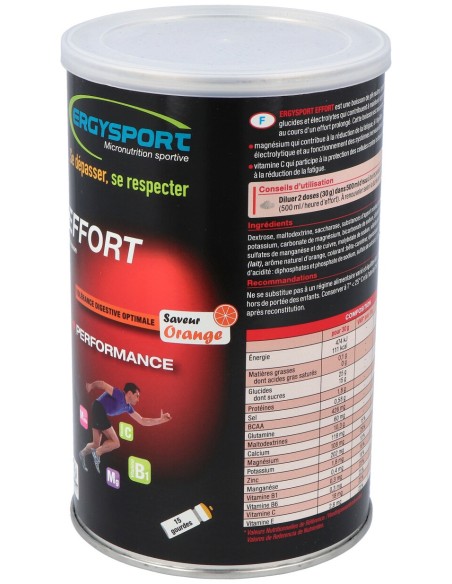 Nutergia Ergysport Esfuerzo 450G