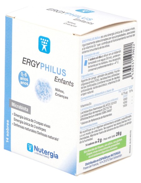 Ergyphilus Niños 14Sbrs. (Refrigeracion)