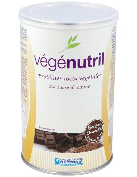 Vegenutril Prot.Guisante Chocolate Bote 300Gr.