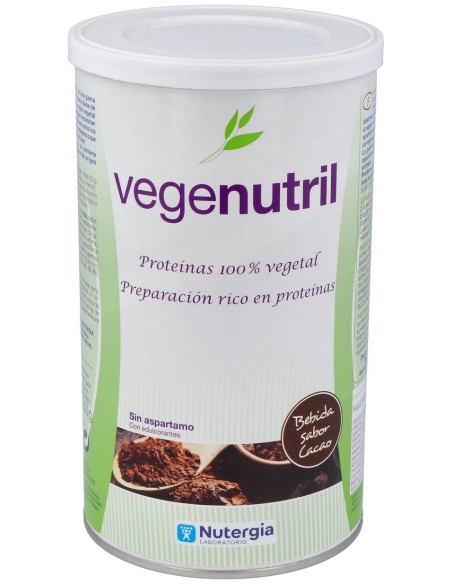 Nutergia Vegenutril Boisson Cacao Pot De 300G