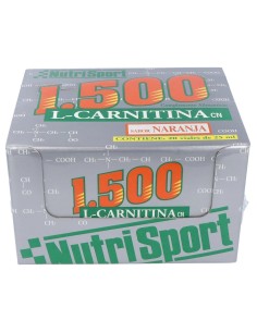 Nutrisport Carnitina 1500Mg Naranja 20Viales