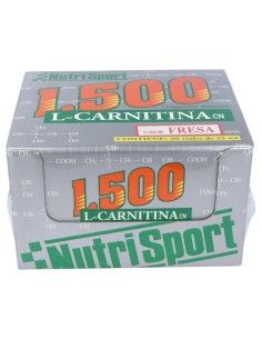 Nutrisport Lcarnitina 1500 Fresa 20 Viales