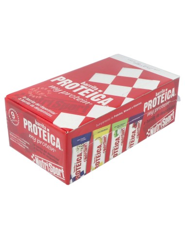 Barrita Proteica Platano Caja 24Unid.