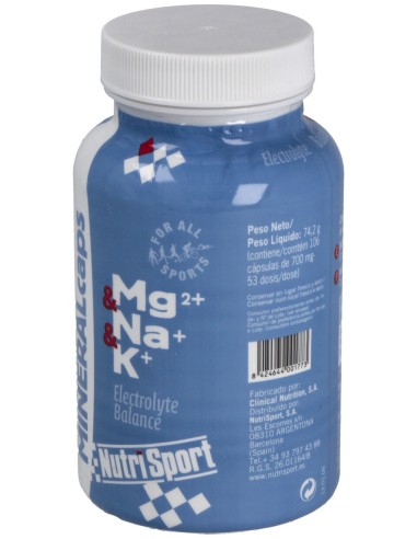 Nutrisport Mineralcaps 106 Capsulas