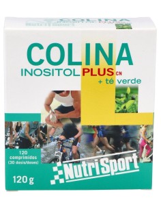 Nutrisport Colina Inositol Plus+ Té Verde 120Comp