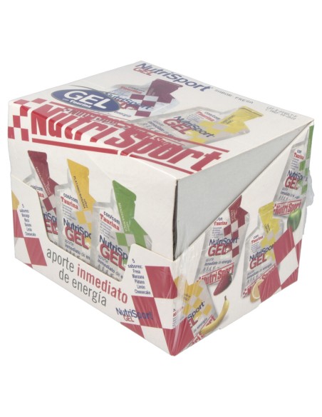 Nutrisport Gel Con Taurina Fresa 24 Uds