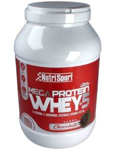 Nutrisport Mega Protein Whey +5 Chocolate 1,8Kg