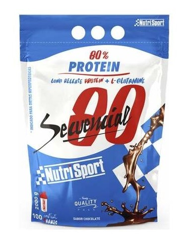 Nutrisport Secuencial 80 Chocolate 2000G